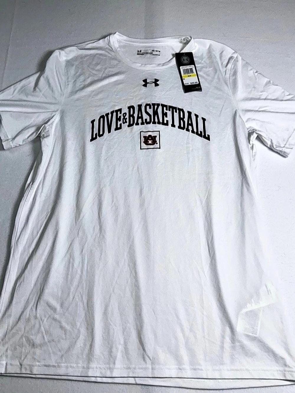 Under Armour Men's Locker 2.0 Tee Auburn Tigers Love & Basketball Locker 2.0